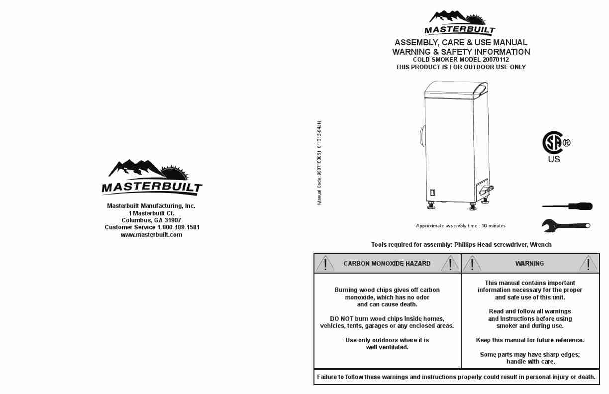 Masterbuilt Slow Smoker Manual-page_pdf